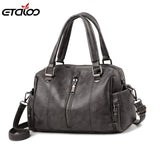 Women's PU Leather Shoulder Bag Crossbody Messenger Bag