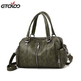 Women's PU Leather Shoulder Bag Crossbody Messenger Bag