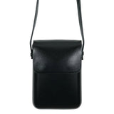 Mini PU Leather Flap Crossbody Bag for Girls - Solid Shoulder Purse
