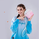 Gradient Ramp Summer Small Shoulder Bag for Women Canvas Crossbody Purse