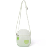 Gradient Ramp Summer Small Shoulder Bag for Women Canvas Crossbody Purse