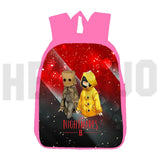 Cute Little Nightmares 2 Backpack 3D Print Canvas School Bag for Girls