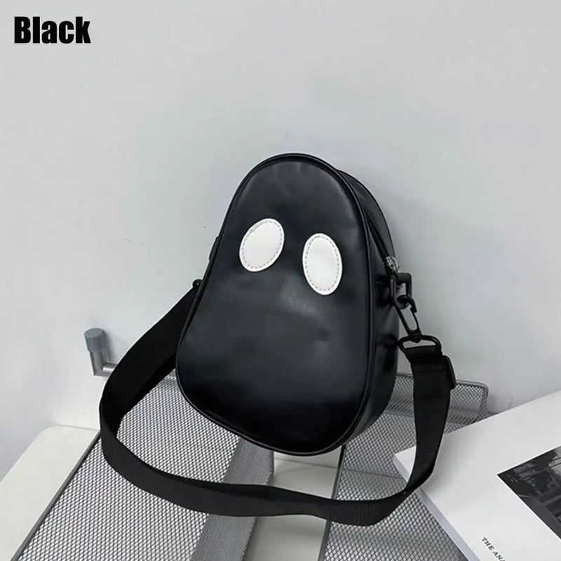 Cute Devil Shoulder Bag Purse Clash Colors Stitching Satchel