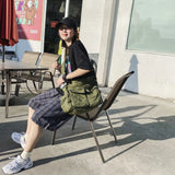 Canvas Teen Girl Handbag Shoulder Bag Crossbody Purse