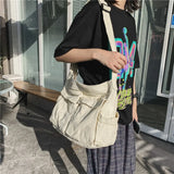 Girl Handbag Canvas Shoulder Bags Teen Purse Crossbody Purse