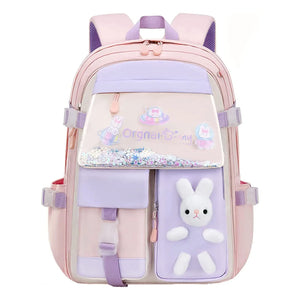 Girl School Gift Large Capacity Waterproof Cartoon Rabbit Tide Backpack