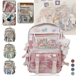 Women Backpacks High School Bags Teenage Students