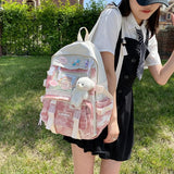 Women Backpacks High School Bags Teenage Students