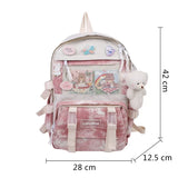 Girl Women Backpacks Unisex Travel Bags School Bags For Teenage Students