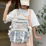 Women Backpacks High School Bags Teenage Students