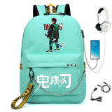 Anime School Bag Harajuku Girls Backpack Demon Slayer