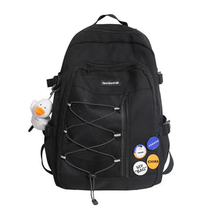 Girls School Backpack Nylon Bagpack Character Rucksack Travel Backpacks