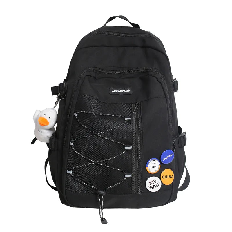 Girls School Backpack Nylon Bagpack Character Rucksack Travel Backpacks