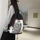 Girls School Backpack Nylon Bagpack Character Rucksack Travel Backpacks