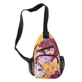 HOLOLIVE Fubuki & Rushia Outdoor Shoulder Bag Sling Chest Bag Canvas