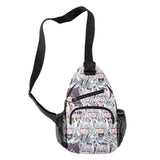 HOLOLIVE Fubuki & Rushia Outdoor Shoulder Bag Sling Chest Bag Canvas