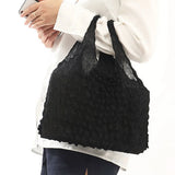 Magic Expansion Pleated Stretch Mini Bag Large Capacity Portable Shopping Handba