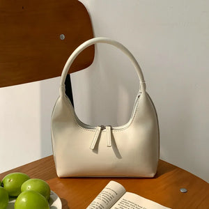 Small Patent Leather Shoulder Bag Underarm Tote