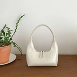 Small Patent Leather Shoulder Bag Underarm Tote