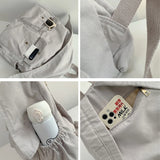 Harajuku Canvas Backpack for Women Outdoor School Bag