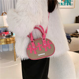 Leather Shoulder Bag for Women Crossbody Satchel
