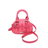 Leather Shoulder Bag for Women Crossbody Satchel