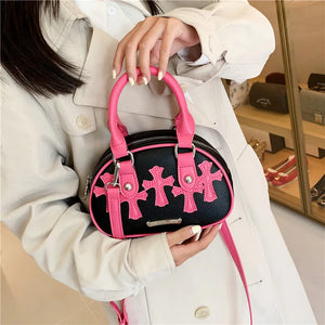 Leather Shoulder Bag for Women Crossbody Satchel