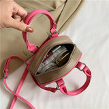 Leather Shoulder Bag for Women Crossbody Satchel