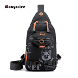 Nylon Men Chest Bag Rucksack Knapsack Famous Travel Casual Male