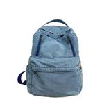 High Women Denim Backpack Casual Travel Bags Vintage School Bags