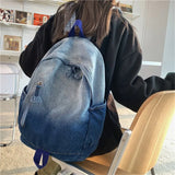 High Women Patchwork Backpack Large Capacity Casual Women Travel Bags