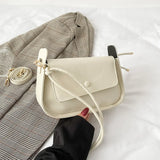 Spring Small PU Leather Crossbody Sling Bag Women's Handbag