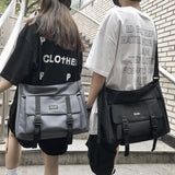 Japanese messenger bag student nylon waterproof canvas crossbody bag