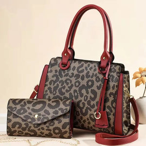 Leopard Print Large-capacity One-shoulder Messenger Bag