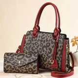 Leopard Print Large-capacity One-shoulder Messenger Bag