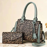 Leopard Print Large-capacity One-shoulder Messenger Bag