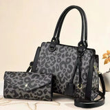 Leopard Print Large-capacity One-shoulder Messenger Bag