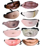 Novelty Dad Bod Waist Bag Beer Belly Fanny Pack