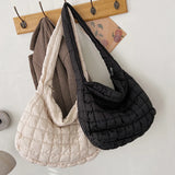 INS Big Shoulder Bag Space Cotton Handbag Female Large Capacity Tote Bag