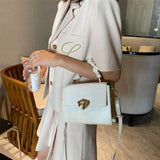 Soft PU Leather Shoulder Bag with Chain Crossbody