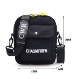 INS Women Canvas Letter Printed Crossbody Bags Purse Tote bolsas