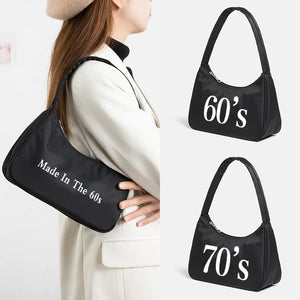 INS Years Printing Underarm Shoulder Bags Women Shoulder Bag Female Hand Bag