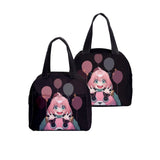 Japan Anime Spy X Family Lunch Bag Boys Girls Cartoon Handle Lunch Box