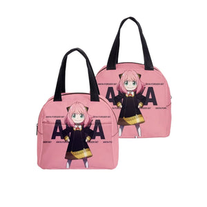 Japan Anime Spy X Family Lunch Bag Boys Girls Cartoon Handle Lunch Box