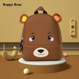3D Cartoon Animal Backpack Unisex Daily Waterproof School Bag for Toddler