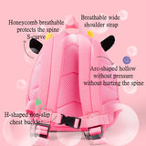 3D Cartoon Animal Backpack Unisex Daily Waterproof School Bag for Toddler