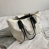 Korea Japanese Style Women Large-capacity Nylon Shoulder Bag