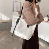 Korea Japanese Style Women Large-capacity Nylon Shoulder Bag