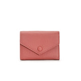 Korea Women's Short Folding Wallet Soft Leather Envelope Paper Bag