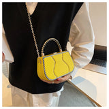 Candy Ins Girl's Handheld Crossbody Chain Box Bag